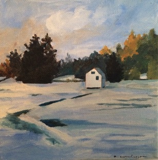 Bob House 4
6" x 6"