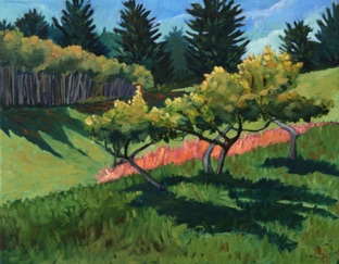 Apple Trees Late Summer
20" x 16"