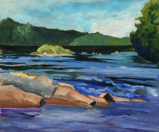 Looking North
10" x 8"