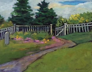 Island Cemetery
9.5" x 7.5"