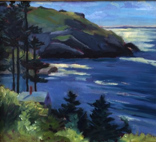 Monhegan Light
10.5" x 11"