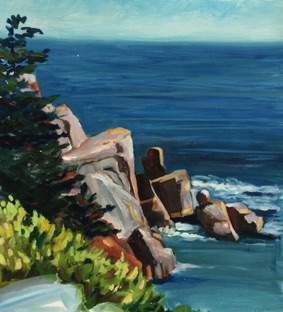 Pulpit Rock
9.5" x 10.5"