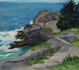 Gull Rock
9" x 10"