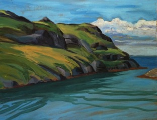 Manana and Harbor
14" x 11"