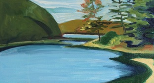 Sanborn Pond
9.5" x 5.5"